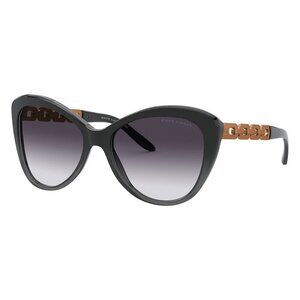 New RALPH LAUREN Black Butterfly RL8184 58358G Sunglasses Women